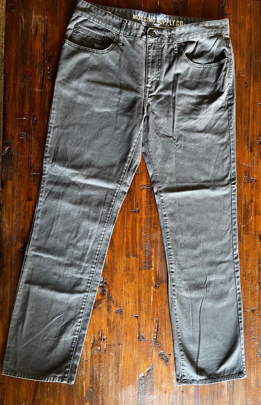 MOSSIMO SUPPLY Men's Slim Straight W36 L32